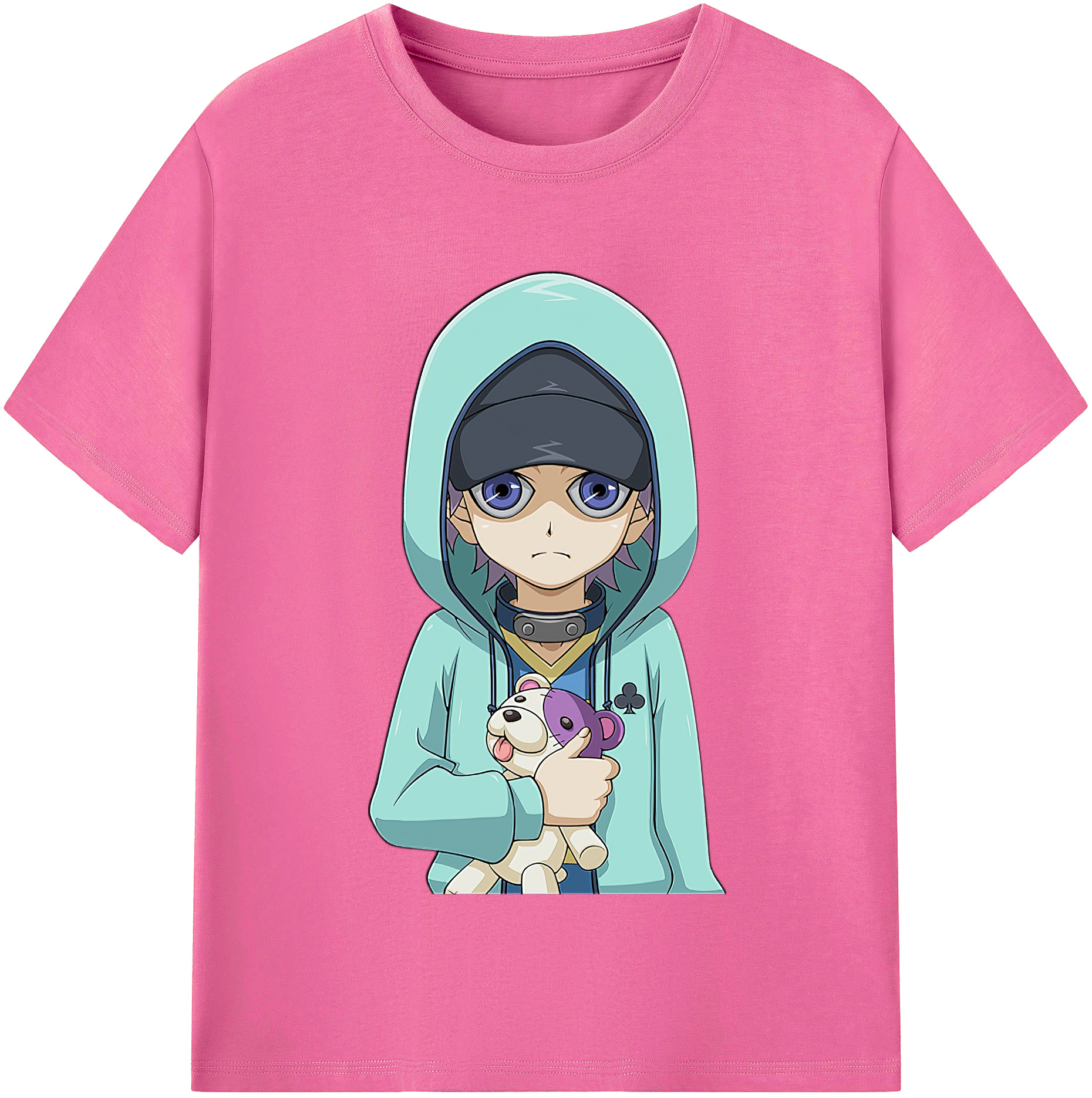 （画像用） 遊☆戯☆王 Yu-Gi-Oh! レディースカジュアルプリントTシャツ（綿100％）